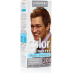 LORVENN Color Balsam ΧΡΩΜΟΓΑΛΑΚΤΩΜΑ ΜΑΛΛΙΩΝ ΓΙΑ ΑΝΤΡΕΣ ΧΩΡΙΣ ΑΜΜΩΝΙΑ & ΟΞΥΖΕΝΕ NO 203 (35ML)