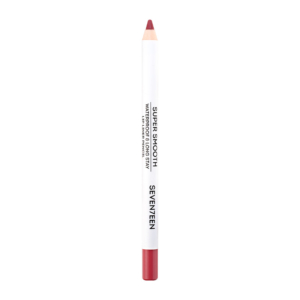 SEVENTEEN Super Smooth Waterproof Lip Liner pencil NO 27 RED