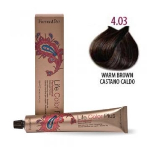 Farmavita Life Color Plus NO 4.03 Καστανό Ζεστό (100ml)