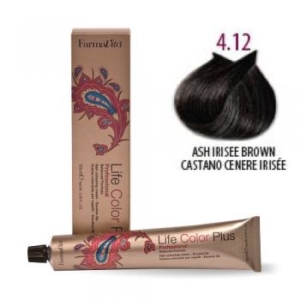 Farmavita Life Color Plus NO 4.12 Καστανό Σαντρέ Ιριζέ (100ml)