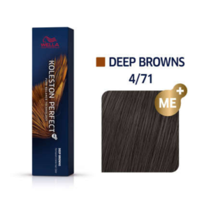 Wella Professionals Koleston Perfect ME+ Deep Browns NO 4/71 Καστανό Καφέ Σαντρέ (60ml)