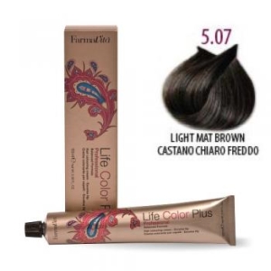 Farmavita Life Color Plus NO 5.07 Καστανό Ανοικτό Ψυχρό (100ml)
