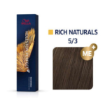 Wella Professionals Koleston Perfect ME+ Rich Naturals NO 5/3 Καστανό Ανοιχτό Χρυσό (60ml)