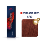 Wella Professionals Koleston Perfect ME+ Vibrant Reds NO 5/43 Καστανό Ανοιχτό Κόκκινο Χρυσό (60ml)