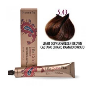 Farmavita Life Color Plus NO 5.43 Καστανό Ανοικτό Χάλκινο Ντορέ (100ml)