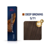 Wella Professionals Koleston Perfect ME+ Deep Browns NO 5/71 Καστανό Ανοιχτό Καφέ Σαντρέ (60ml)