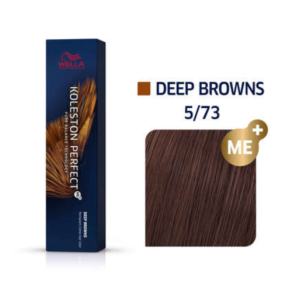 Wella Professionals Koleston Perfect ME+ Deep Browns NO 5/73 Καστανό Ανοιχτό Καφέ Χρυσό (60ml)
