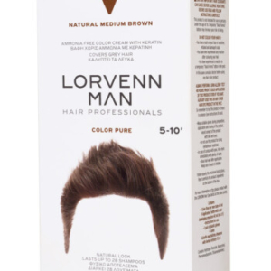 LORVENN Color Pure για Άντρες ΜΟΝΙΜΗ ΑΝΔΡΙΚΗ ΒΑΦΗ ΣΕ ΚΡΕΜΑ NO50 (40ML)