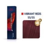 Wella Professionals Koleston Perfect ME+ Vibrant Reds NO 55/55 Καστανό Ανοιχτό Έντονο Μαονί Έντονο (60ml)