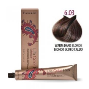 Farmavita Life Color Plus NO 6.03 Ξανθό Σκούρο Ζεστό (100ml)
