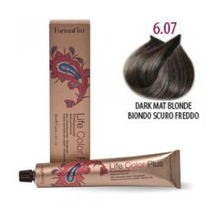 Farmavita Life Color Plus NO 6.07 Ξανθό Σκούρο Ψυχρό (100ml)