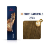 Wella Professionals Koleston Perfect ME+ Pure Naturals NO 7/03 Ξανθό Φυσικό Χρυσό (60ml)