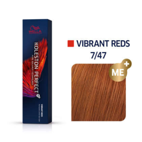 Wella Professionals Koleston Perfect ME+ Vibrant Reds NO 7/47 Ξανθό Κόκκινο Καφέ (60ml)