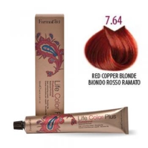 Farmavita Life Color Plus NO 7.64 Ξανθό Κόκκινο Χάλκινο (100ml)
