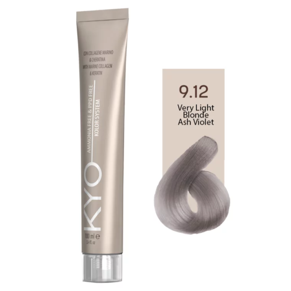 9.12 Ξανθό Πολύ Ανοιχτό Σαντρέ Βιολέ