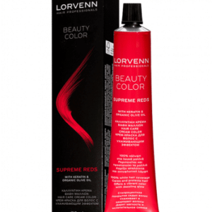 LORVENN Beauty Color Supreme Reds NO 6.56 ΞΑΝΘΟ ΣΚΟΥΡΟ ΑΚΑΖΟΥ ΚΟΚΚΙΝΟ (70ML)