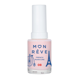 Mon Reve FRENCH MANICURE NO SHEER 08 ROSE (13ml)
