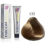 Farcom Βαφή μαλλιών No 132 Ξανθό Πολύ Ανοιχτό Μπεζ (60ml)
