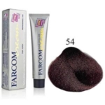 Farcom Βαφή μαλλιών No 54 Βαθύ Καστανό Κόκκινο (60ml)