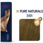 Wella Professionals Koleston Perfect ME+ Pure Naturals NO 7/01 Ξανθό Φυσικό Σαντρέ (60ml)