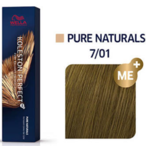Wella Professionals Koleston Perfect ME+ Pure Naturals NO 7/01 Ξανθό Φυσικό Σαντρέ (60ml)