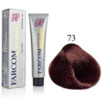 Farcom Βαφή μαλλιών No 73 Ξανθό Σκούρο Βαθύ Κόκκινο (60ml)