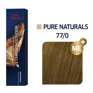 Wella Professionals Koleston Perfect ME+ Pure Naturals NO 77/0 Ξανθό Έντονο Φυσικό (60ml)