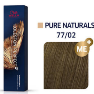 Wella Professionals Koleston Perfect ME+ Pure Naturals NO 77/02 Ξανθό Έντονο Φυσικό Ματ (60ml)