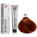 Farcom Βαφή μαλλιών No 80 Ξανθό Χάλκινο Βαθύ (60ml)