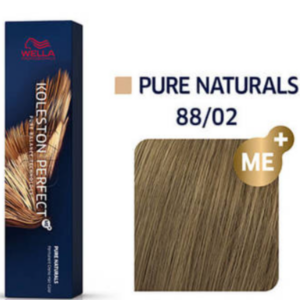 Wella Professionals Koleston Perfect ME+ Pure Naturals NO 88/02 Ξανθό Ανοιχτό Έντονο Φυσικό Ματ (60ml)