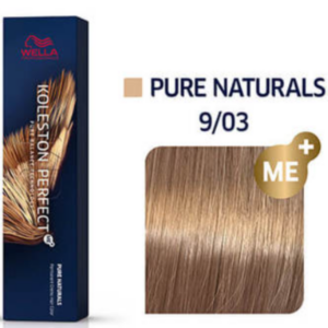 Wella Professionals Koleston Perfect ME+ Pure Naturals NO 9/03 Ξανθό Πολύ Ανοιχτό Φυσικό Χρυσό (60ml)