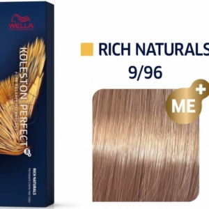 Wella Professionals Koleston Perfect ME+ Rich Naturals NO 9/96 Ξανθό Πολύ Ανοιχτό Ιριζέ Βιολέ (60ml)