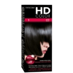 FARCOM HD COLOR ΣΕΤ ΒΑΦΗΣ 60ML NO 1 ΜΑΥΡΟΣ ΕΒΕΝΟΣ (60ML)