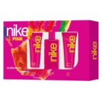 NIKE PINK WOMAN SET (EAU DE TOILETTE 100ML & BODY LOTION 75ML & SHOWER GEL 75ML)