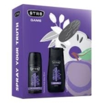 STR8 GAME SET (DEODORANT SPRAY 150ML & SHOWER GEL 250ML)